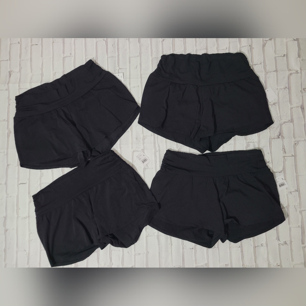 motherhood maternity sleep shorts size large bundle of 4